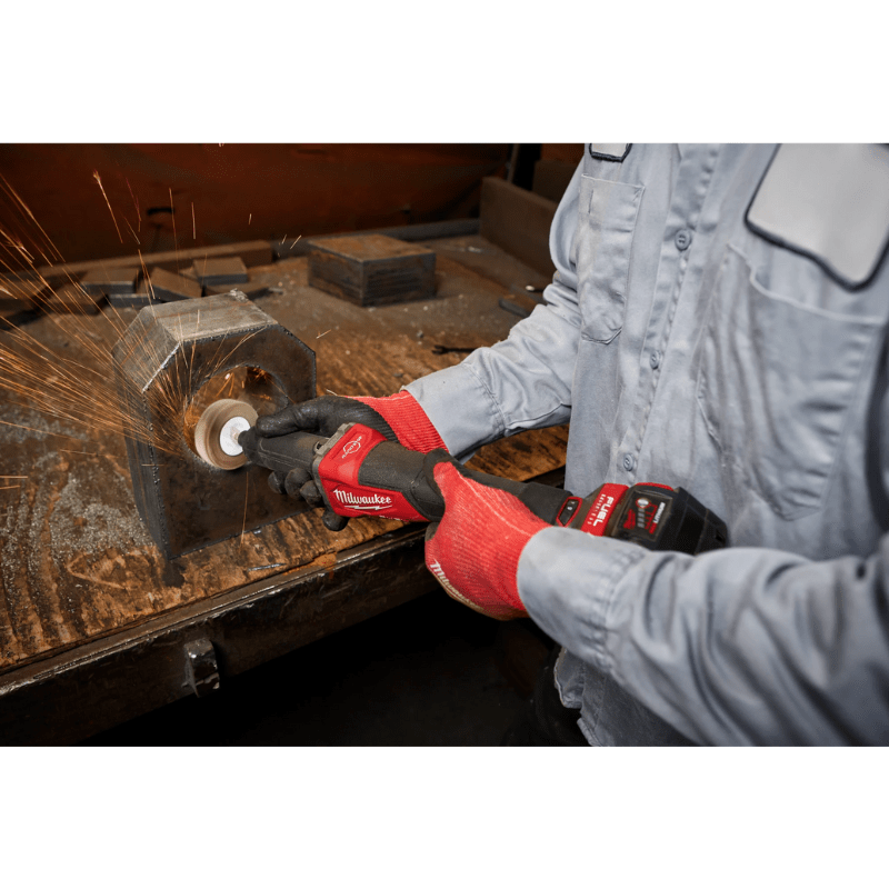 RECTIFICADORA DE DADOS CON FRENO DE VELOCIDAD VARIABLE C/INTERRUPTOR DE PALETA MILWAUKEE 2984-207