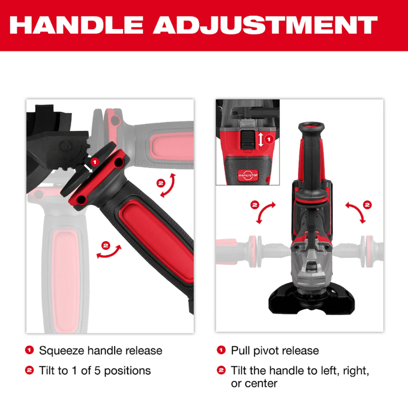 ESMERIL CON FRENO DE GATIILLO DOBLE M18 FUEL 4-1/2