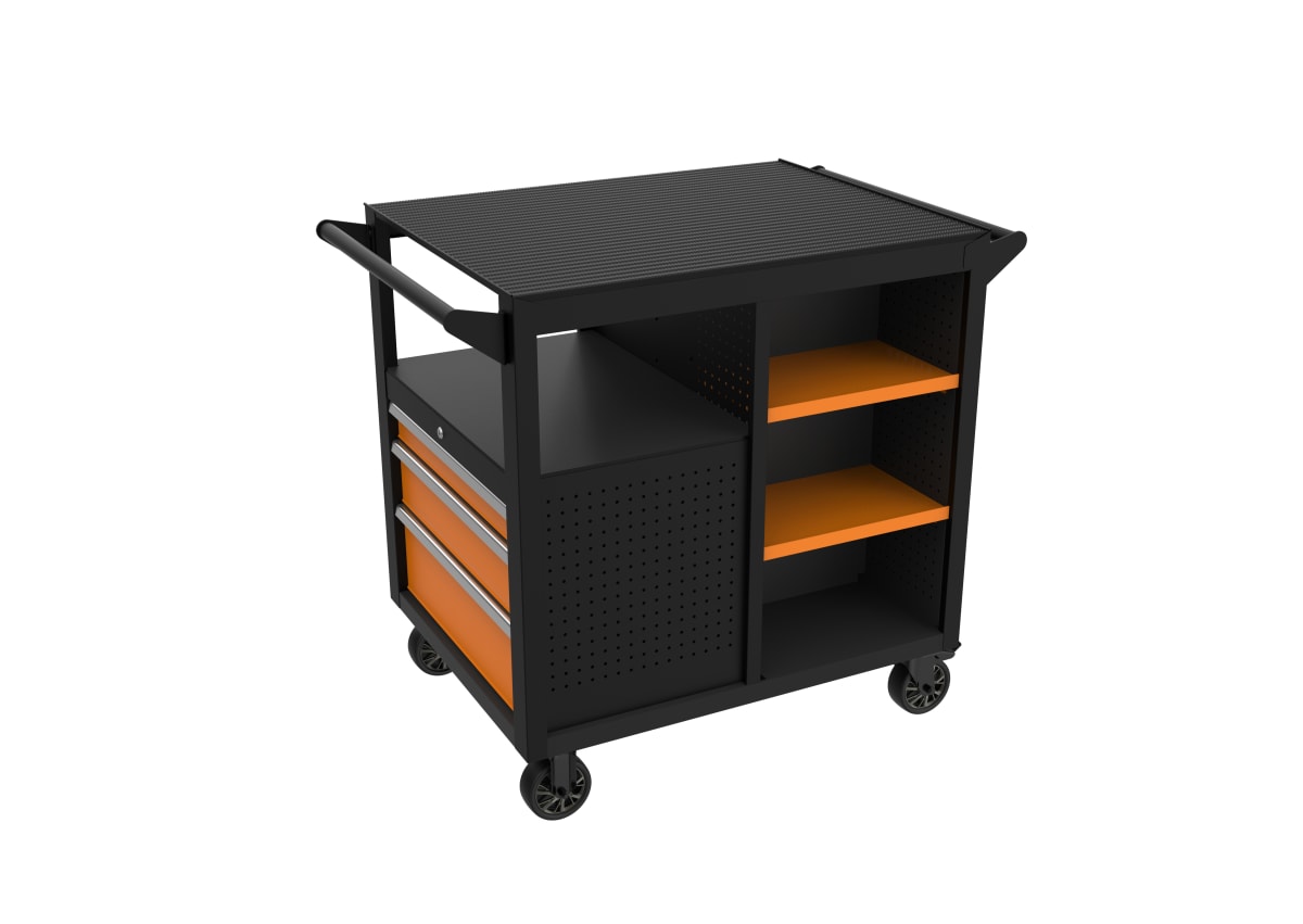 ESTACION DE TRABAJO MÓVIL 45” 10 CAJONES ADVANTAGE PRO 45WS10D2