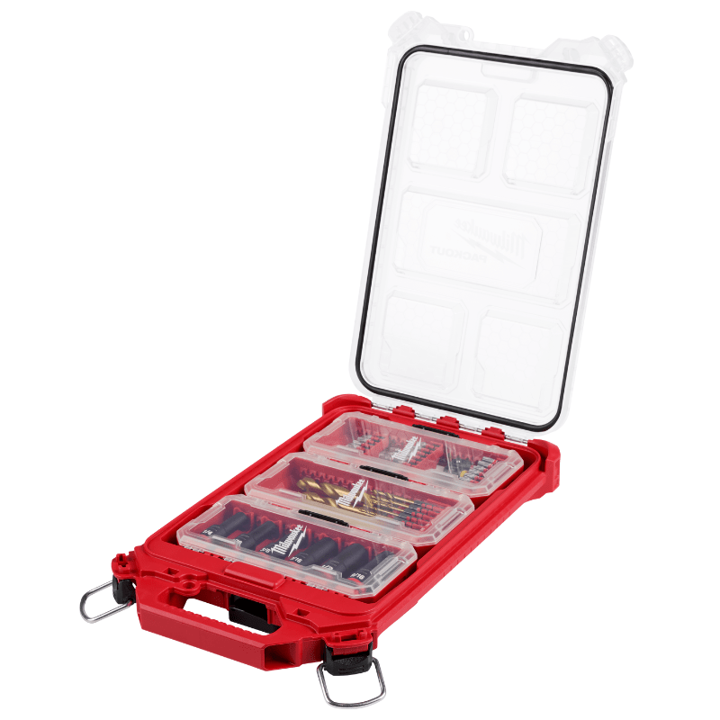 SET 60 BROCAS Y PUNTAS + CAJA PACKOUT 48-32-51623