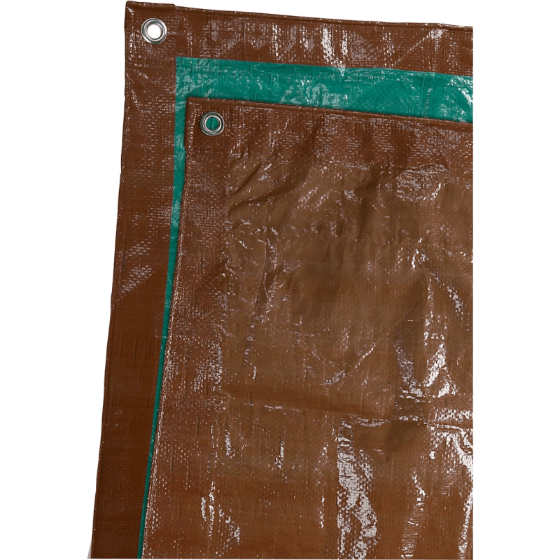 CARPA LONA HEAVY DUTY CAFE/VERDE 3X3,6 ROUGHNECK 306962