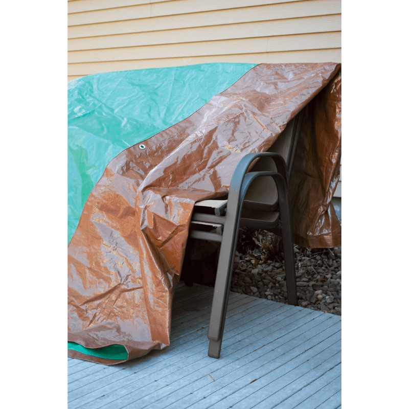 CARPA LONA HEAVY DUTY CAFE/VERDE 3X3,6 ROUGHNECK 306963