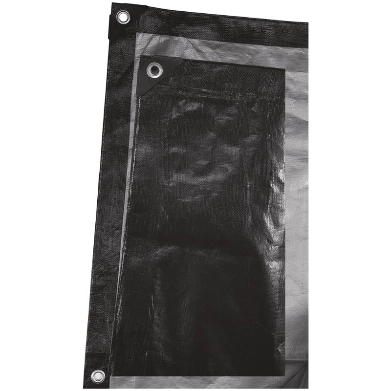 CARPA LONA NEGRO/GRIS 2,4X3 ROUGHNECK 30718 0