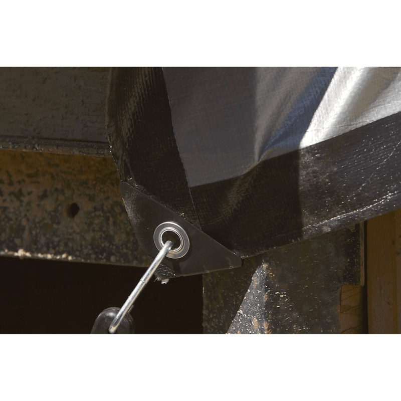 CARPA LONA NEGRO/GRIS 2,4X3 ROUGHNECK 307186