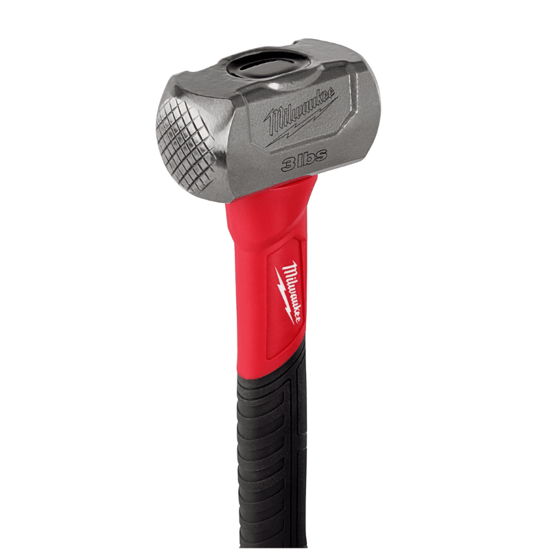 COMBO MARTILLO ACERO 3LB MANGO FIBRA DE VIDRIO MILWAUKEE 48-22-93103