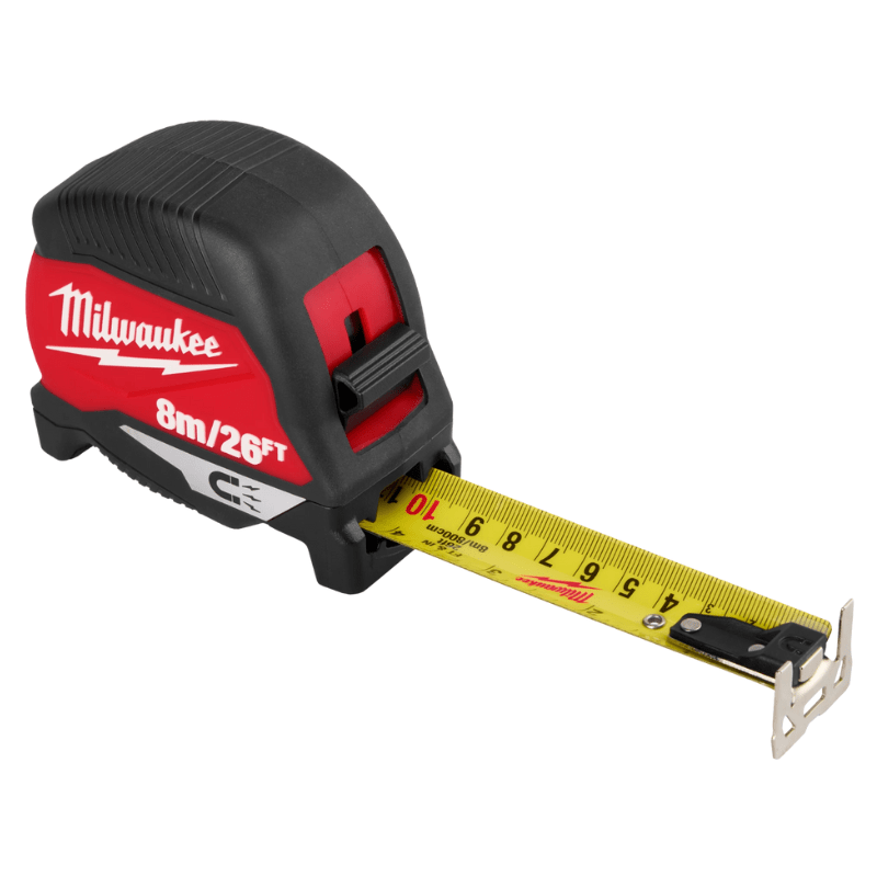 HUINCHA DE MEDIR MAGNENTICA 8M/26 PIES MILWAUKEE 48-22-1026M3