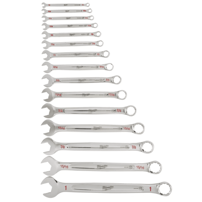 JUEGO 15 LLAVES SAE MILWAUKEE 48-22-94153
