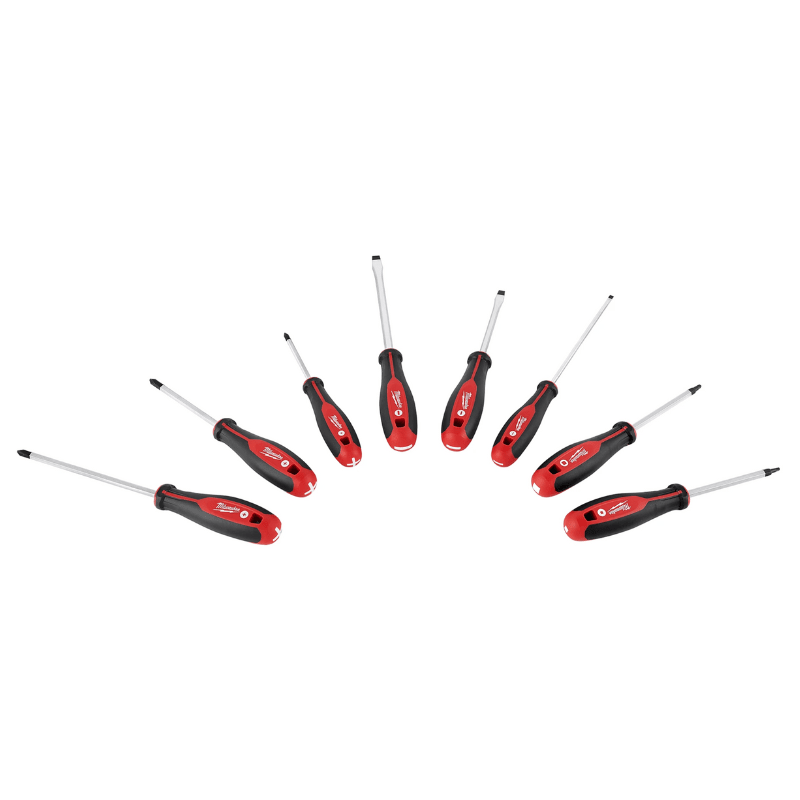 KIT 8 DESTORNILLADORES MILWAUKEE 48-22-27183