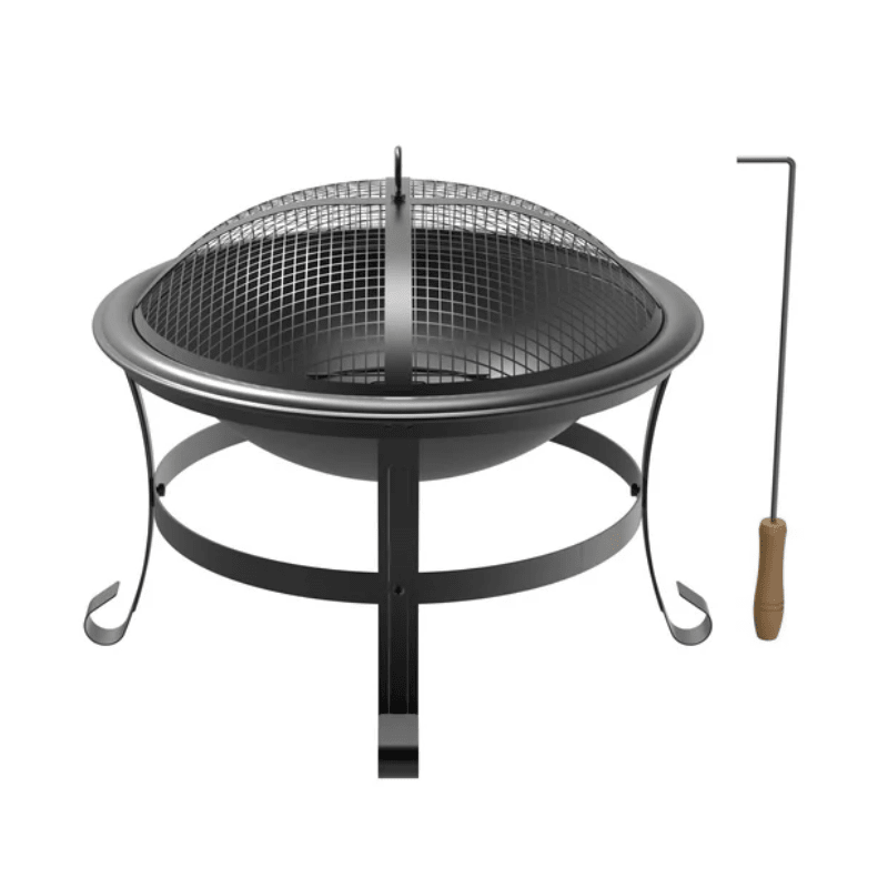 KIT TT CALEFACTOR TERRAZA + BRASERO METAL PARA JARDIN3