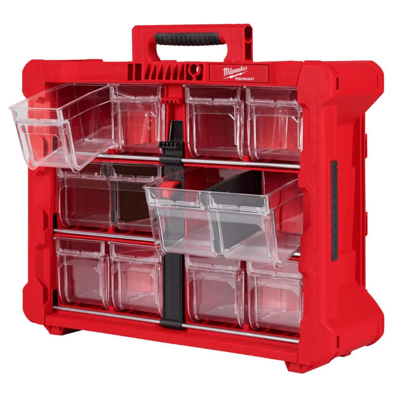 ORGANIZADOR DE CONTENEDORES INCLINABLES PACKOUT MILWAUKEE 48-22-84332