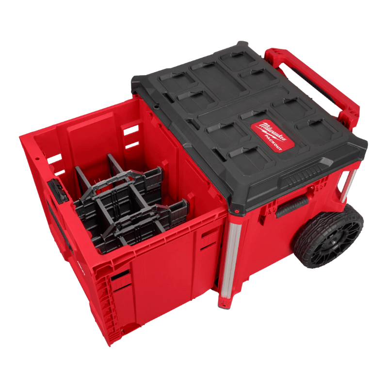 CAJA HERRAMIENTA RODANTE CON CAJONES PACKOUT MILWAUKEE 48-22-84203