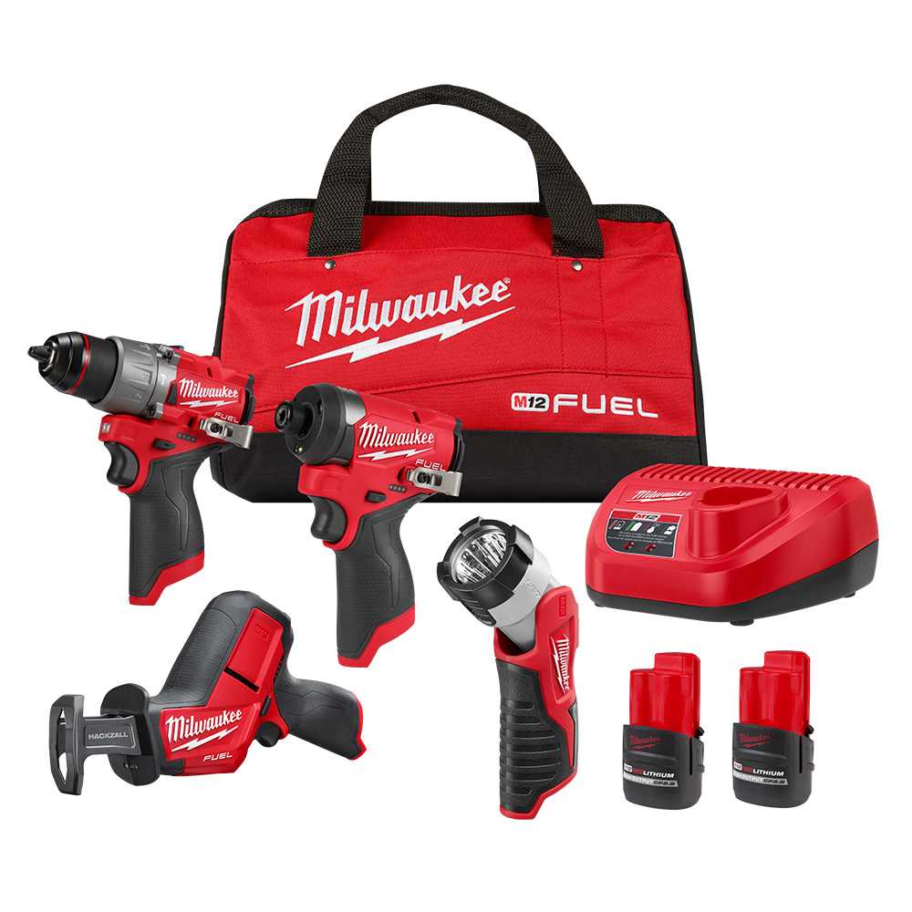KIT 4 HERRAMIENTAS M12 FUEL HIGH OUTPUT 3497-24 0
