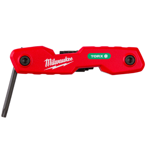 SET 8 LLAVES TORX PLEGABLES 48-22-21843