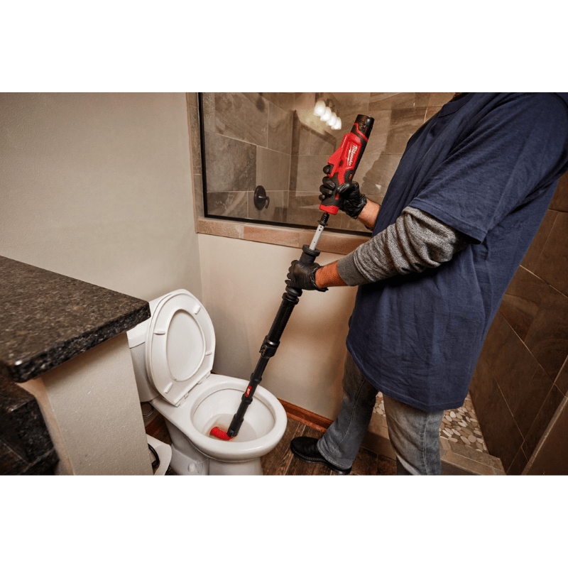 DESTAPADOR DE INODORO TRAPSNAKE M12 MILWAUKEE 3576-216