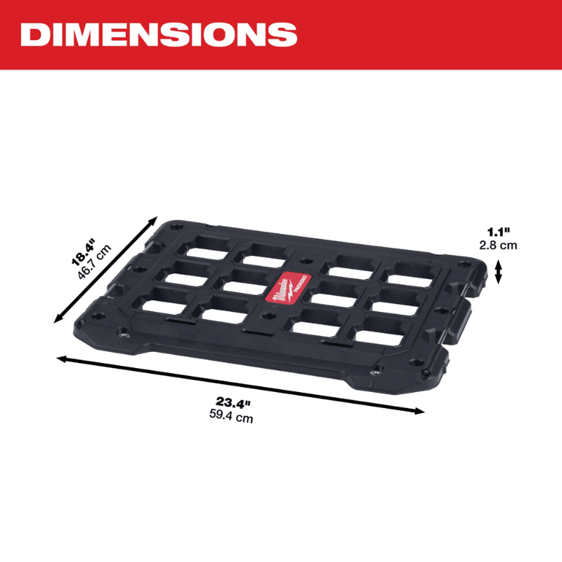 PLACA DE MONTAJE PACKOUT MILWAUKEE 48-22-84853