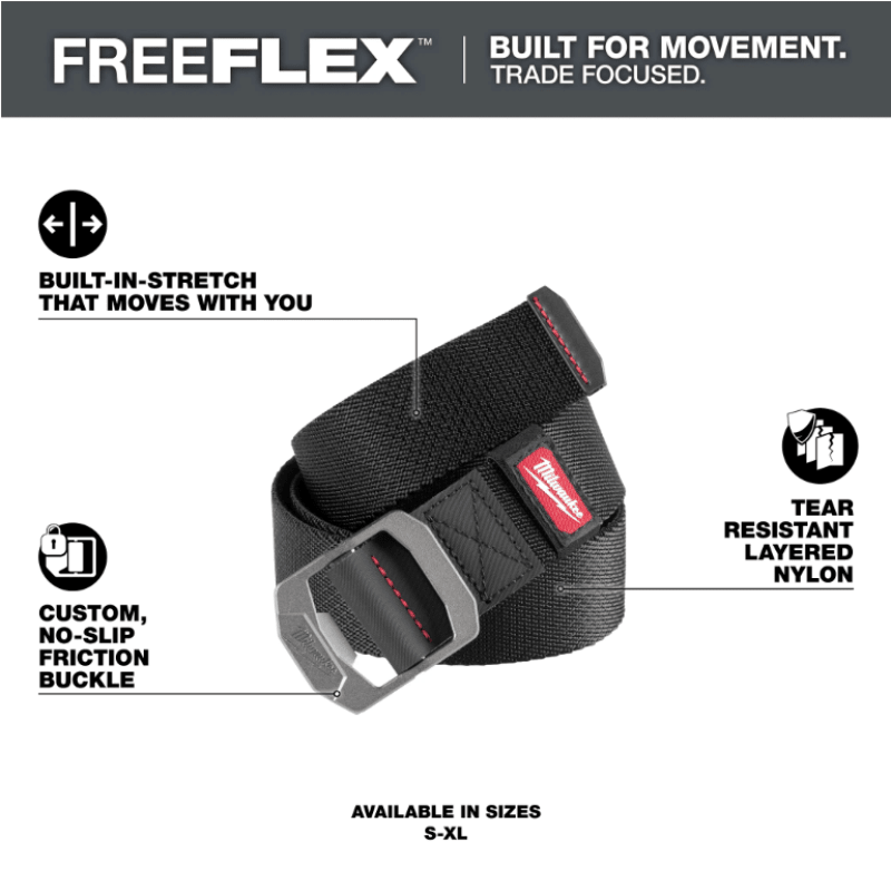 CINTURÓN DE NYLON NEGRO M 1.5