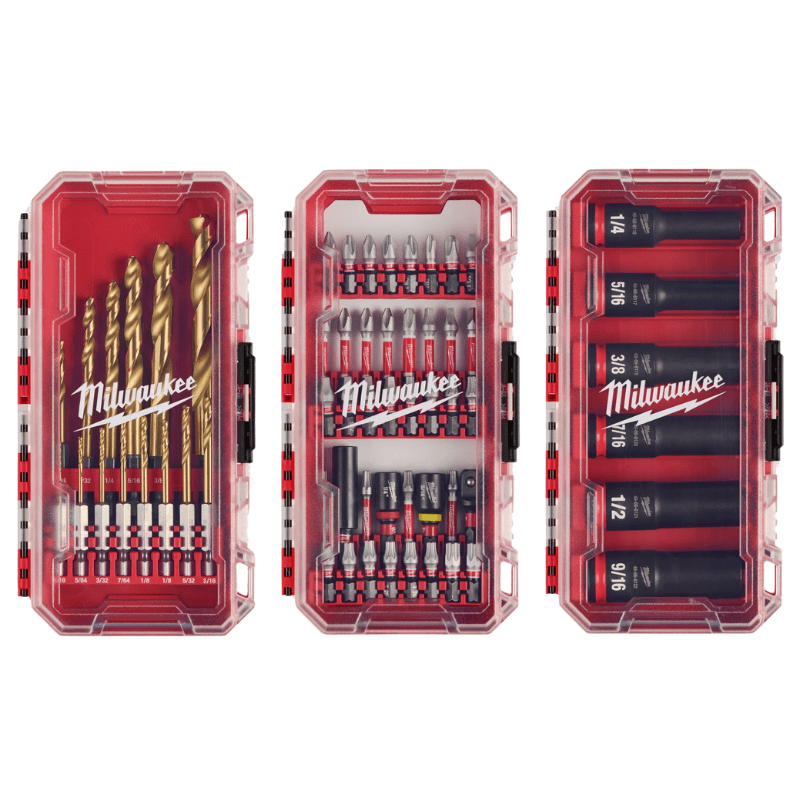 SET 60 BROCAS Y PUNTAS + CAJA PACKOUT 48-32-51624