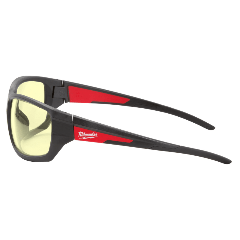 GAFAS DE SEGURIDAD AMARILLOS ALTO RENDIMIENTO MILWAUKEE 48-73-21204