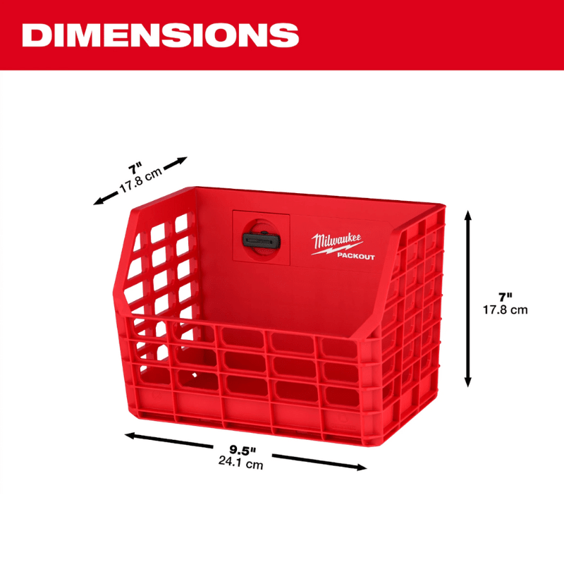 CESTA DE PARED COMPACTA PACKOUT MILWAUKEE 48-22-83426