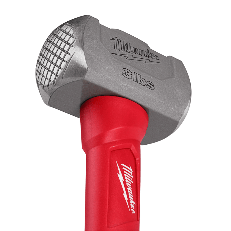 COMBO MARTILLO ACERO 3LB MANGO FIBRA DE VIDRIO MILWAUKEE 48-22-93104