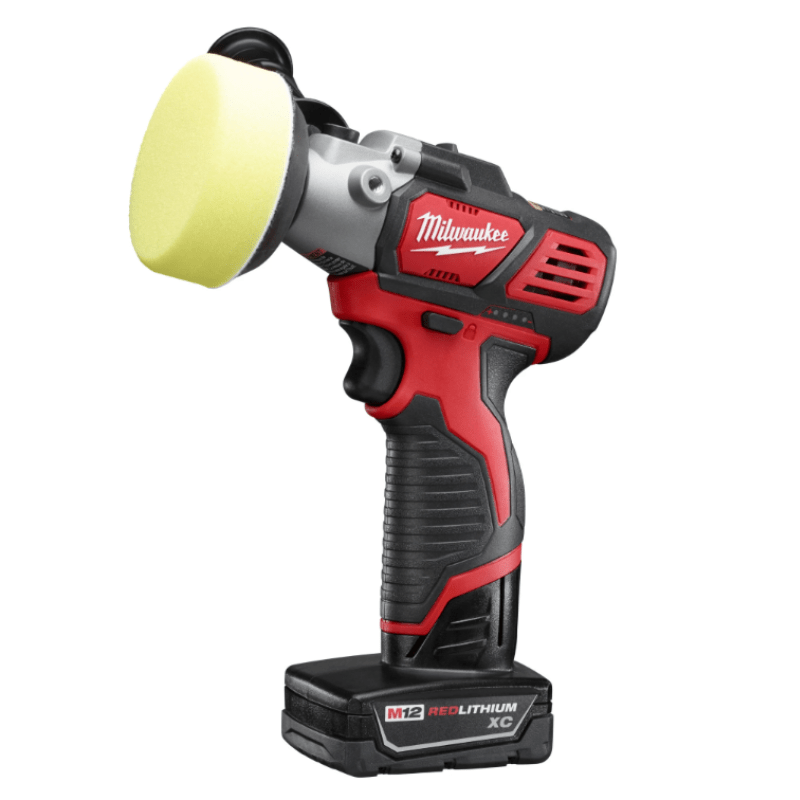 KIT PULIDORA/LIJADORA VELOCIDAD VARIABLE M12 MILWAUKEE 2438-22X4