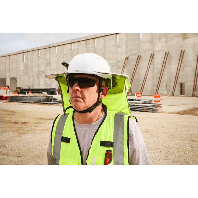 VISERA SOLAR BOLT PARA CASCO CON CUBRE CUELLO MILWAUKEE 48-73-10784