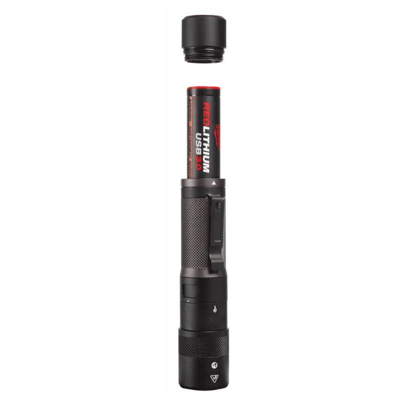 LINTERNA DE ENFOQUE GIRATORIO REDLITHIUM USB 1100L MILWAUKEE 2161-214