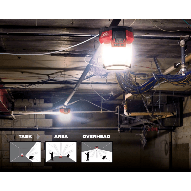 LUZ DE TRABAJO RADIUS ONE KEY MILWAUKEE 2146-204