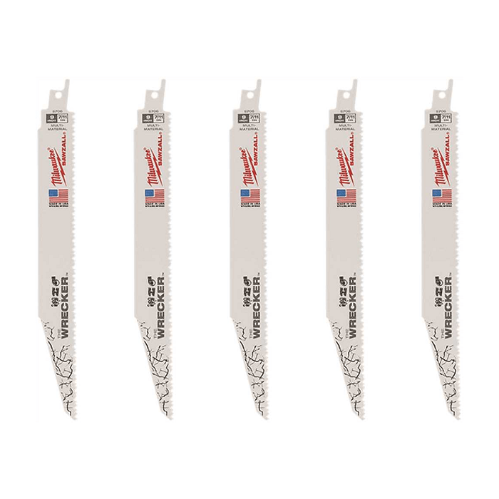 SET 5 HOJAS SIERRA FRONTAL 7/11T 9L WRECKER 48-00-5706 0