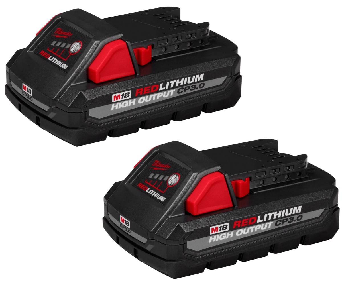 SET 2 BATERÍAS M18 MILWAUKEE CP3.0 48-11-1837 0