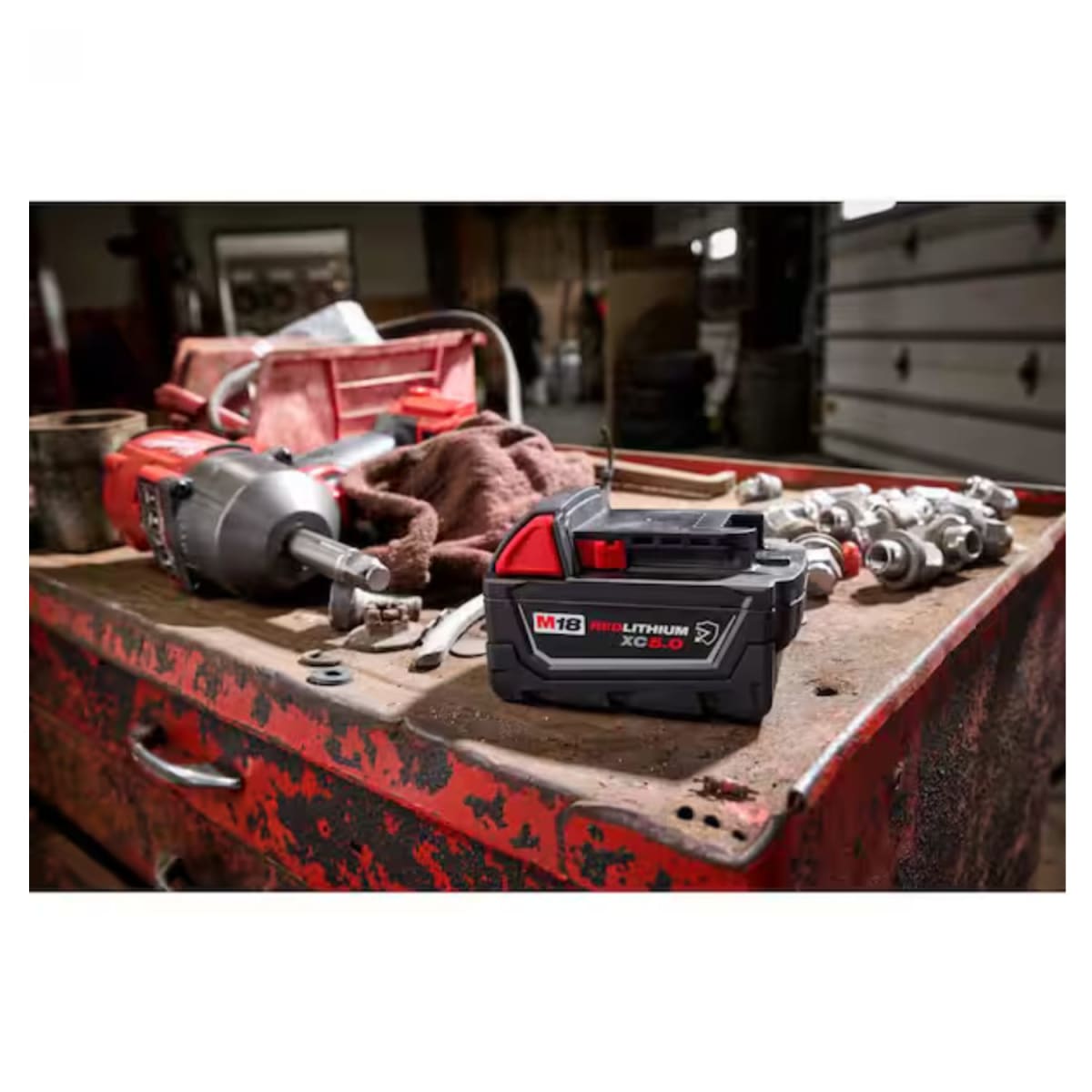 BATERIA REDLITHIUM XC5.0 RESISTENTE MILWAUKEE 48-11-1850R3