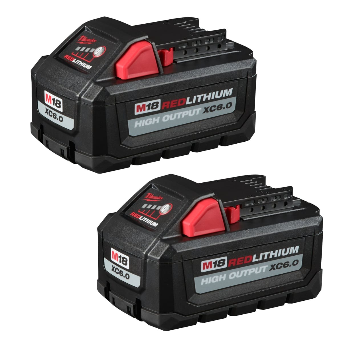 SET 2 BATERIAS XC 6.0 M18 MILWAUKEE 48-11-1862 0