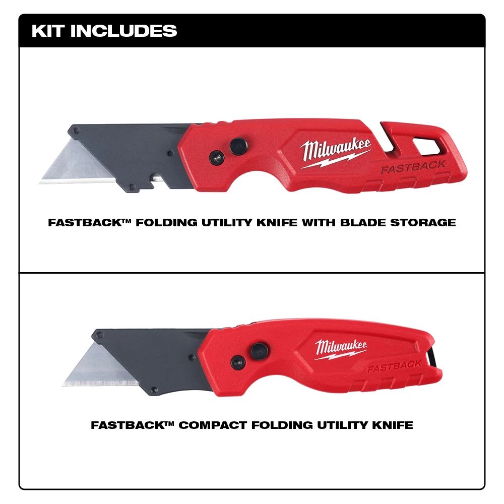 SET DE CUCHILLOS MULTIUSOS MILWAUKEE 48-22-15032