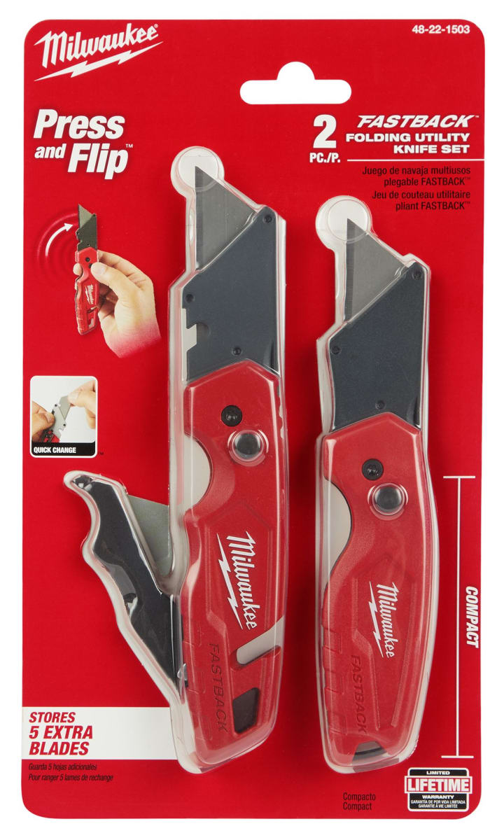 SET DE CUCHILLOS MULTIUSOS MILWAUKEE 48-22-1503 0