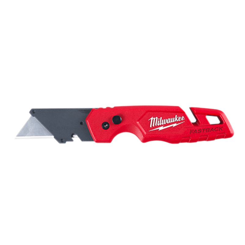 CUCHILLO MULTIUSO PLEGABLE FASTBACK Y 50 HOJAS DE REPUESTO MILWAUKEE 48-22-15042