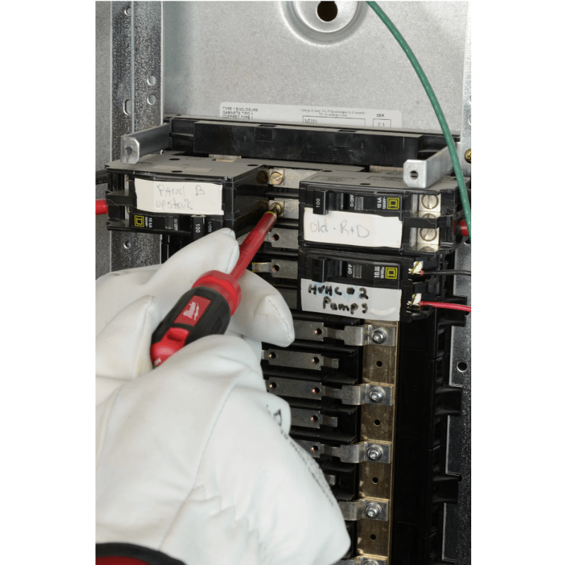 JUEGO DE DESTORNILLADORES AISLADOS 10PCS 1000V MILWAUKEE 48-22-22107