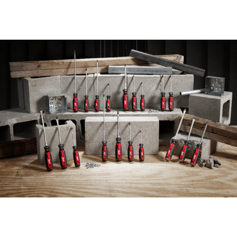 JUEGO DE DESTORNILLADORES 10PCS MILWAUKEE 48-22-27107