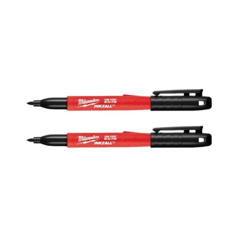 PACK TT 6 UNIDADES DE SET 2 MARCADORES NEGROS MILWAUKEE 48-22-3105X62