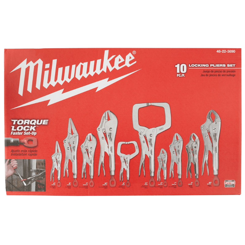 JUEGO 10 CAIMANES MILWAUKEE 48-22-3690 0