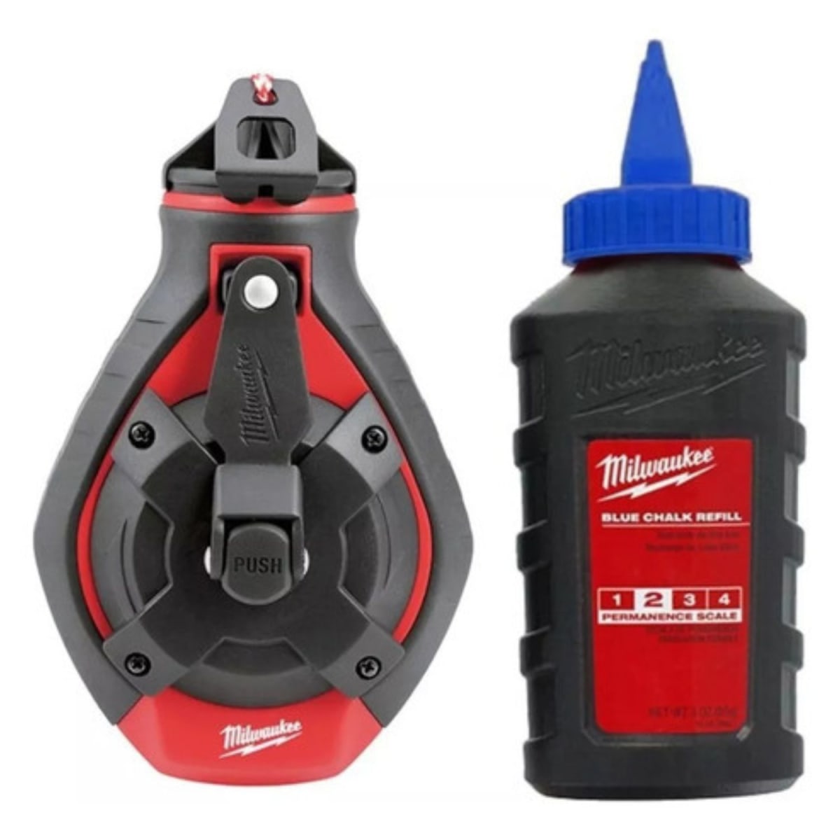 PACK TIZADOR AZUL MILWAUKEE + ESCUADRA ALUMINIO4