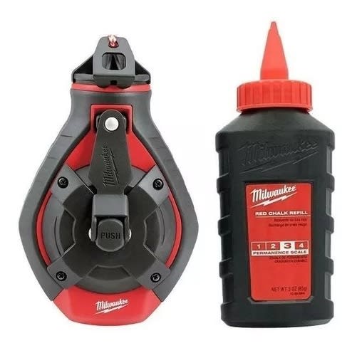 TIZADOR LINEA GRUESA TIZA ROJA 100 FT 48-22-3986 0