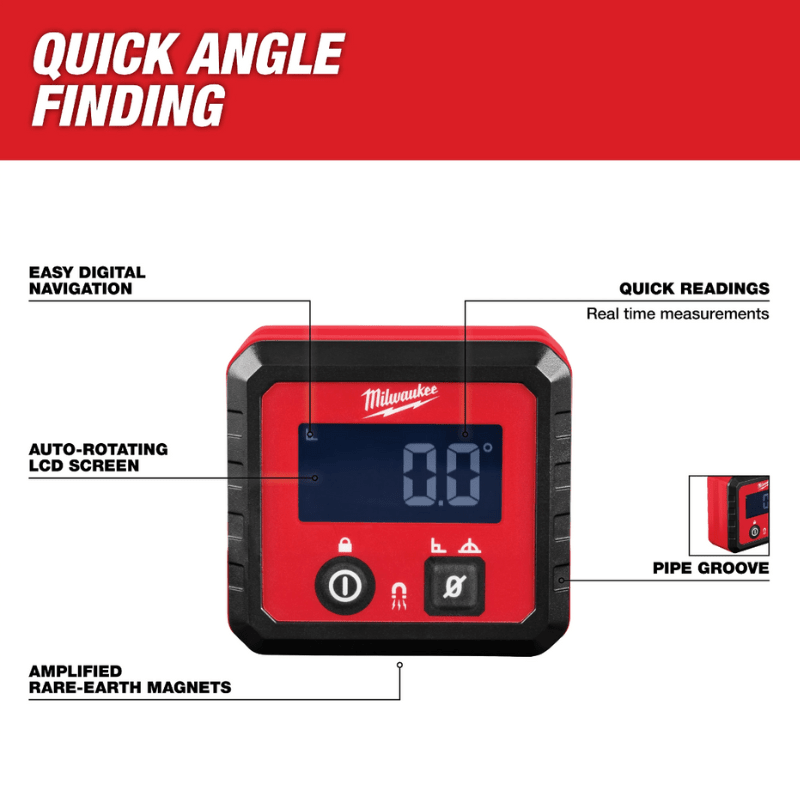 INCLINÓMETRO DIGITAL MILWAKEE 48-22-56027