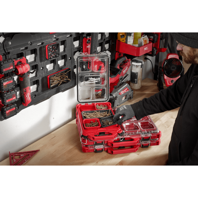 CONTENEDOR MAGNÉTICO GRANDE PACKOUT MILWAUKEE 48-22-80716
