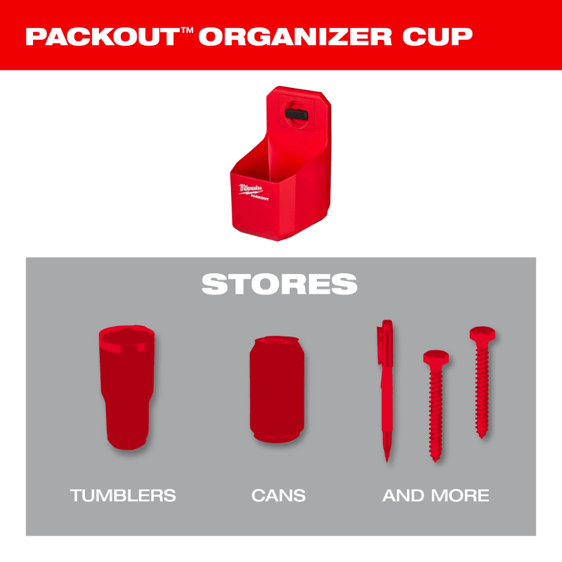 ORGANIZADOR TIPO TAZA MILWAUKEE 48-22-83364