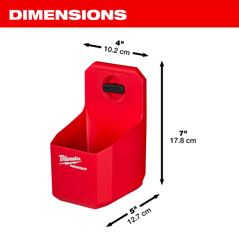 ORGANIZADOR TIPO TAZA MILWAUKEE 48-22-83365
