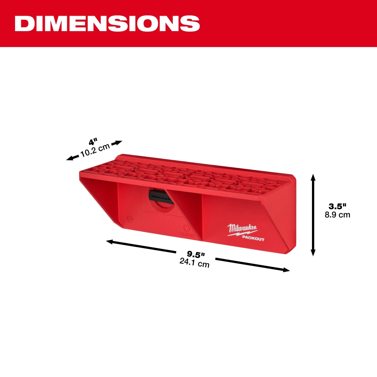 SOPORTE PARA DESTORNILLADORES PACKOUT MILWAUKEE 48-22-83414
