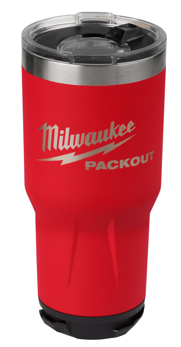 VASO 30 OZ PACKOUT ROJO MILWAUKEE 48-22-8393R 0