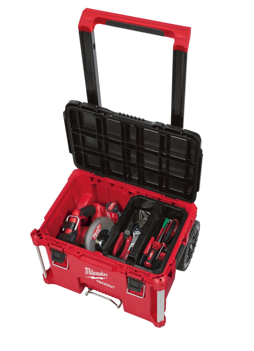 CAJA DE HERRAMIENTAS RODANTE MILWAUKEE PACKOUT 48-22-84264