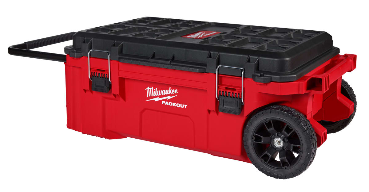 CAJA ALARGADA CON RUEDAS PACKOUT MILWAUKEE 48-22-8428 0