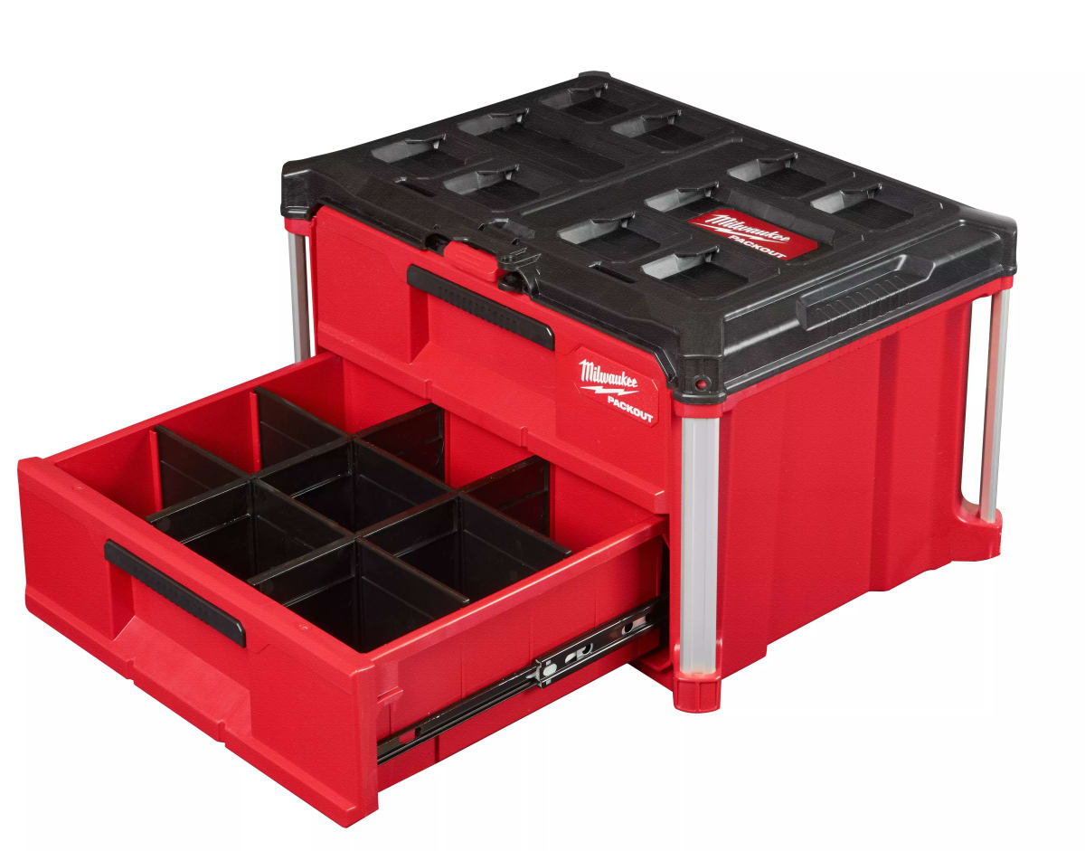 CAJA HERRAMIENTAS 2 CAJONES MILWAUKEE 48-22-84422